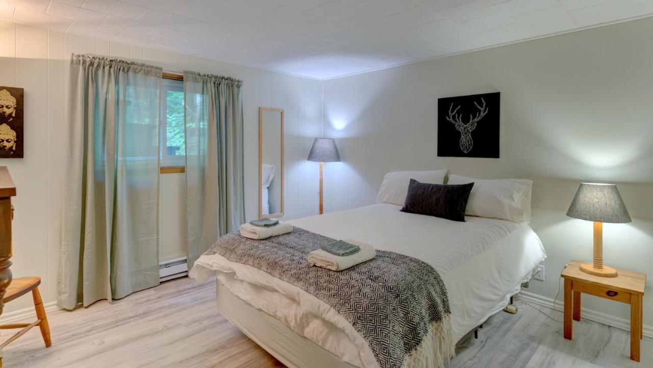 Chalet Dans Les Arbres. 3 Ch. /Trees House 3Bdr Lac Sainte-Marie Extérieur photo